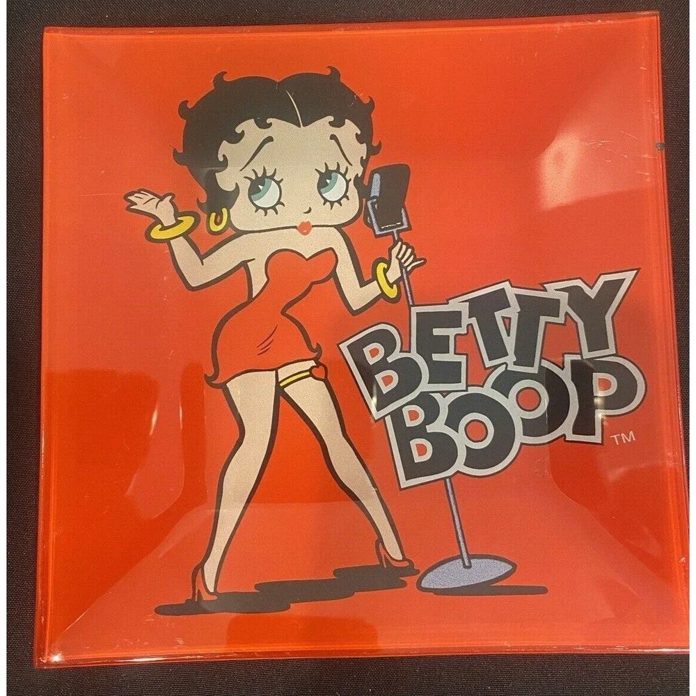 Betty Boop Set of 4 Decorative Plates